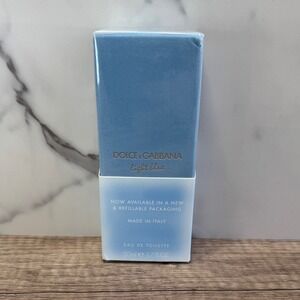 Dolce‎ & Gabbana Light Blue Eau De Toilette New Refillable 1.7 oz